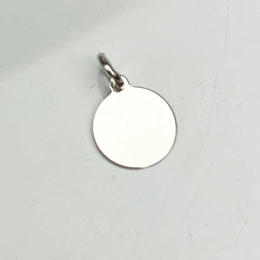 Round Coin Necklace - Additional Engraved Round Coin - Image 4