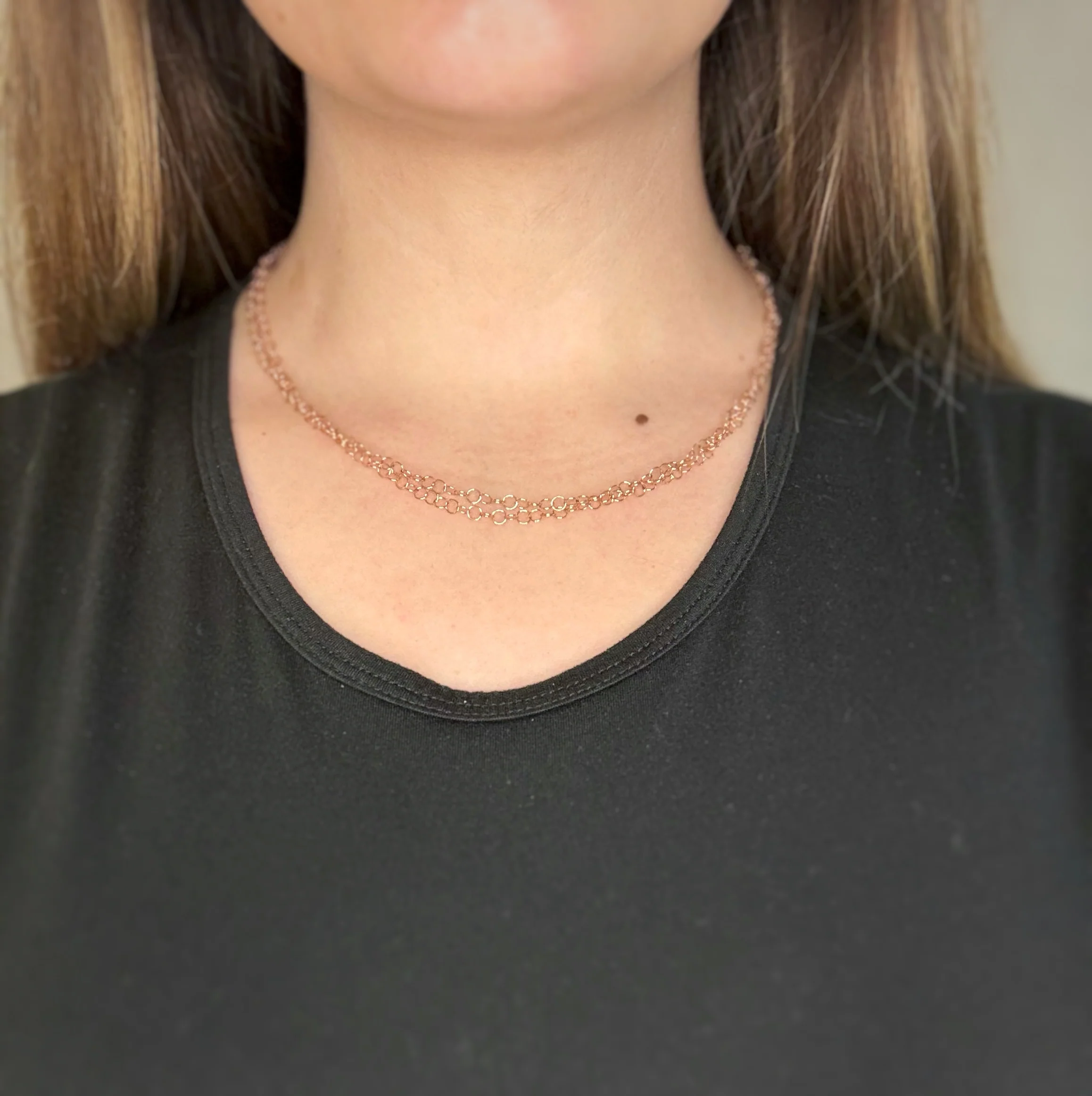 Casandra Rose Gold Chain - Image 5