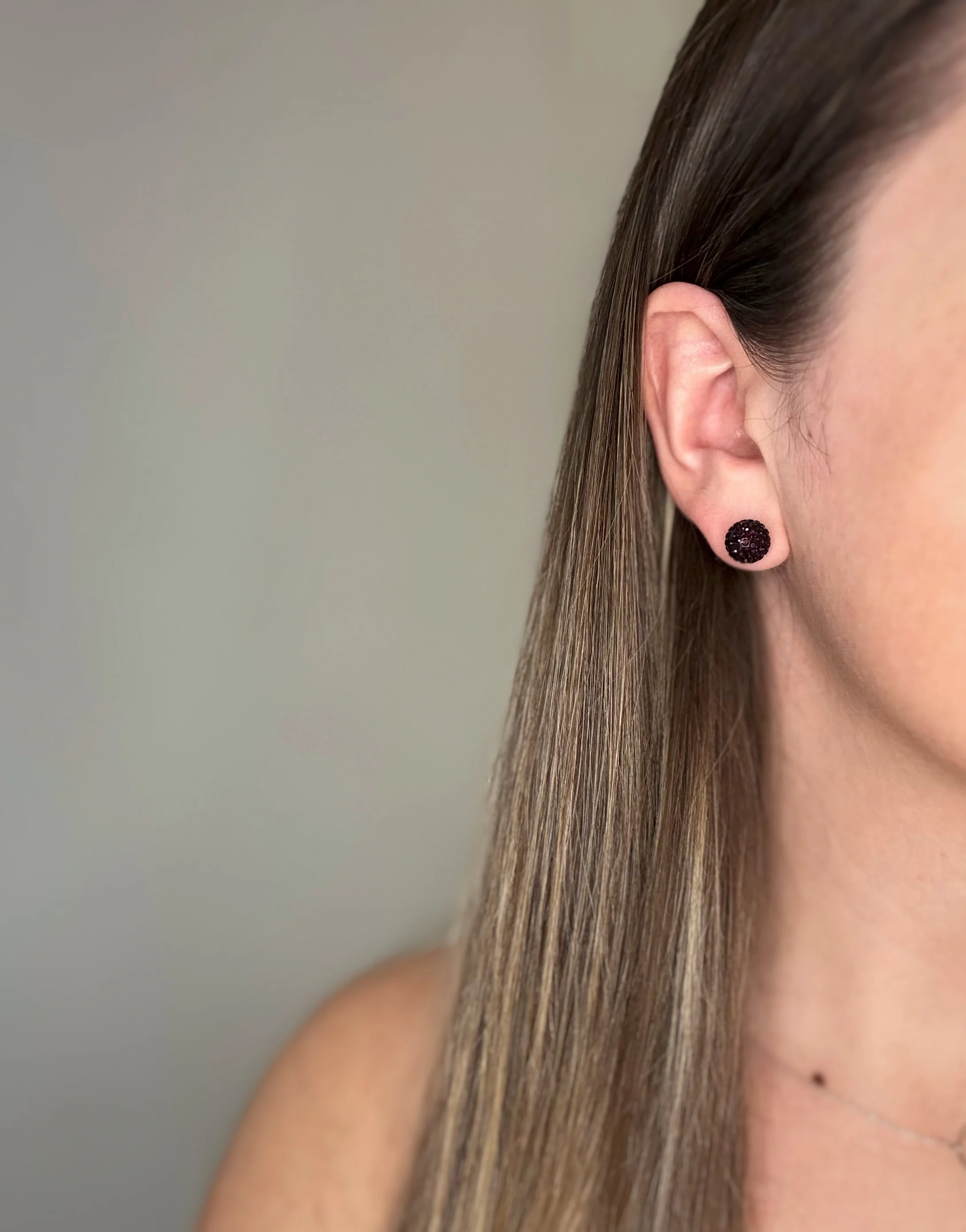 Plum February Shimmer Studs Studs - Image 6