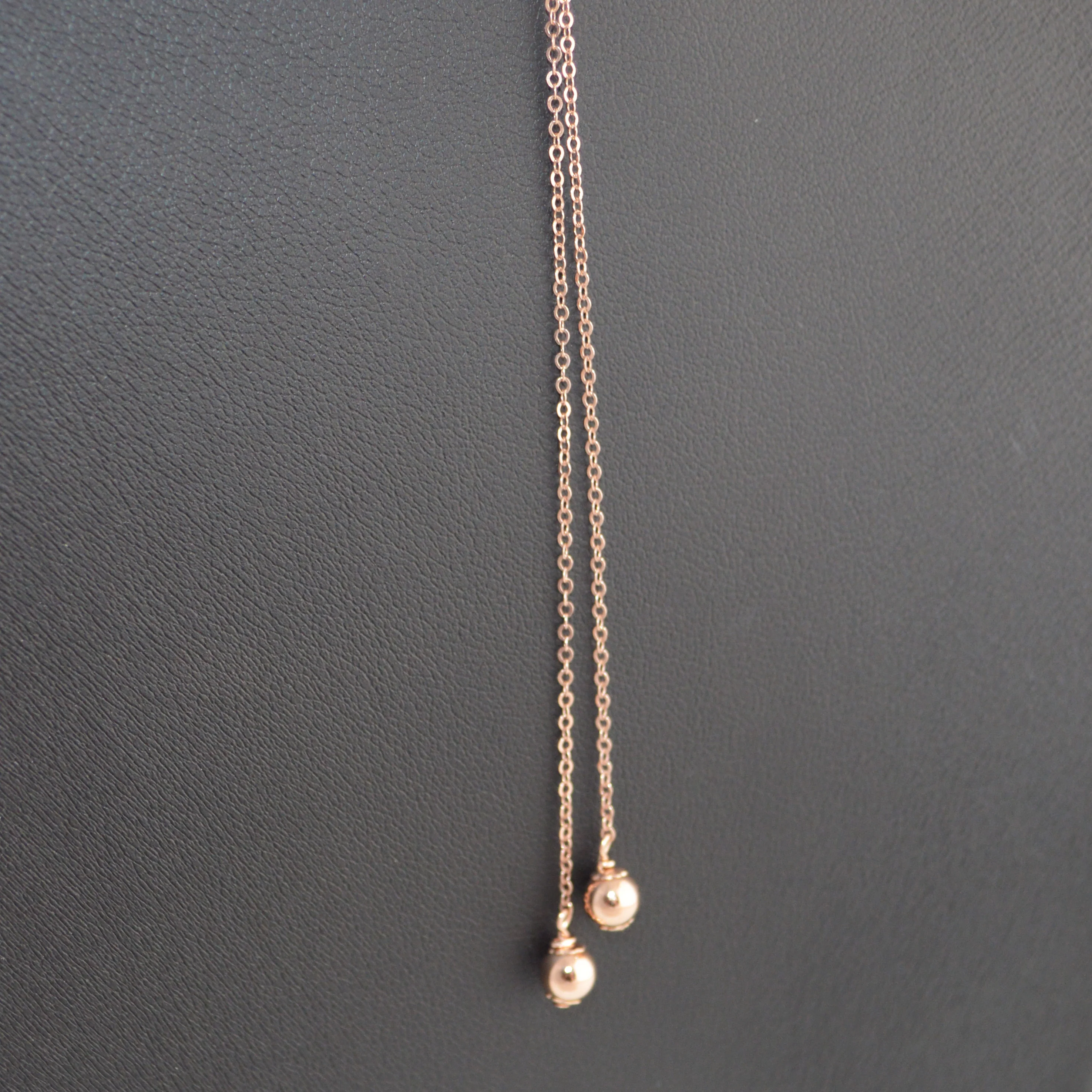 Rose Gold Lasso Necklace 20% off - Image 3