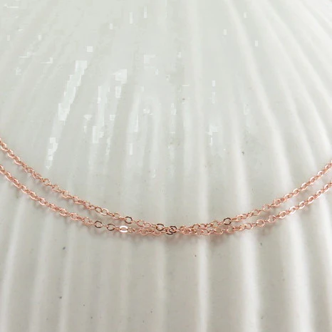 Simple Rose Gold Chain - Image 3