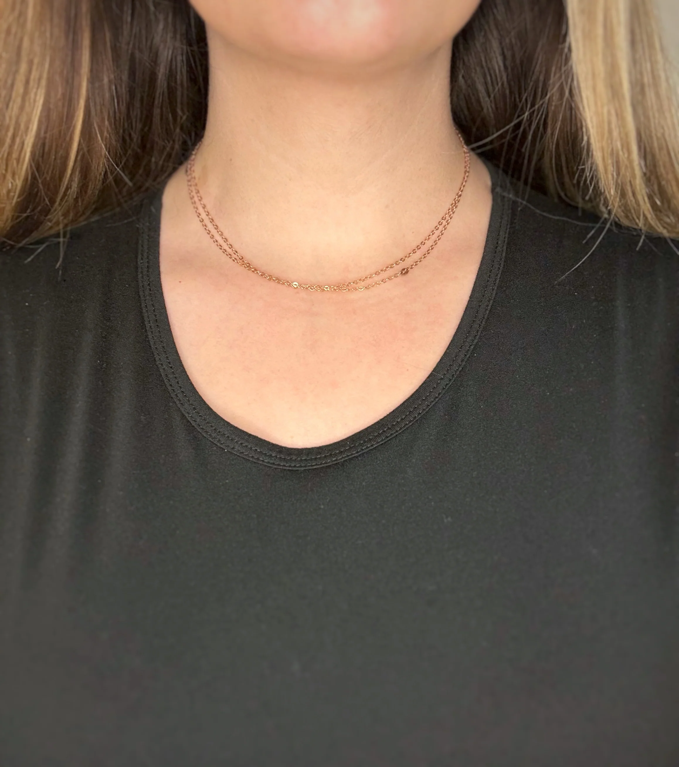 Simple Rose Gold Chain - Image 5
