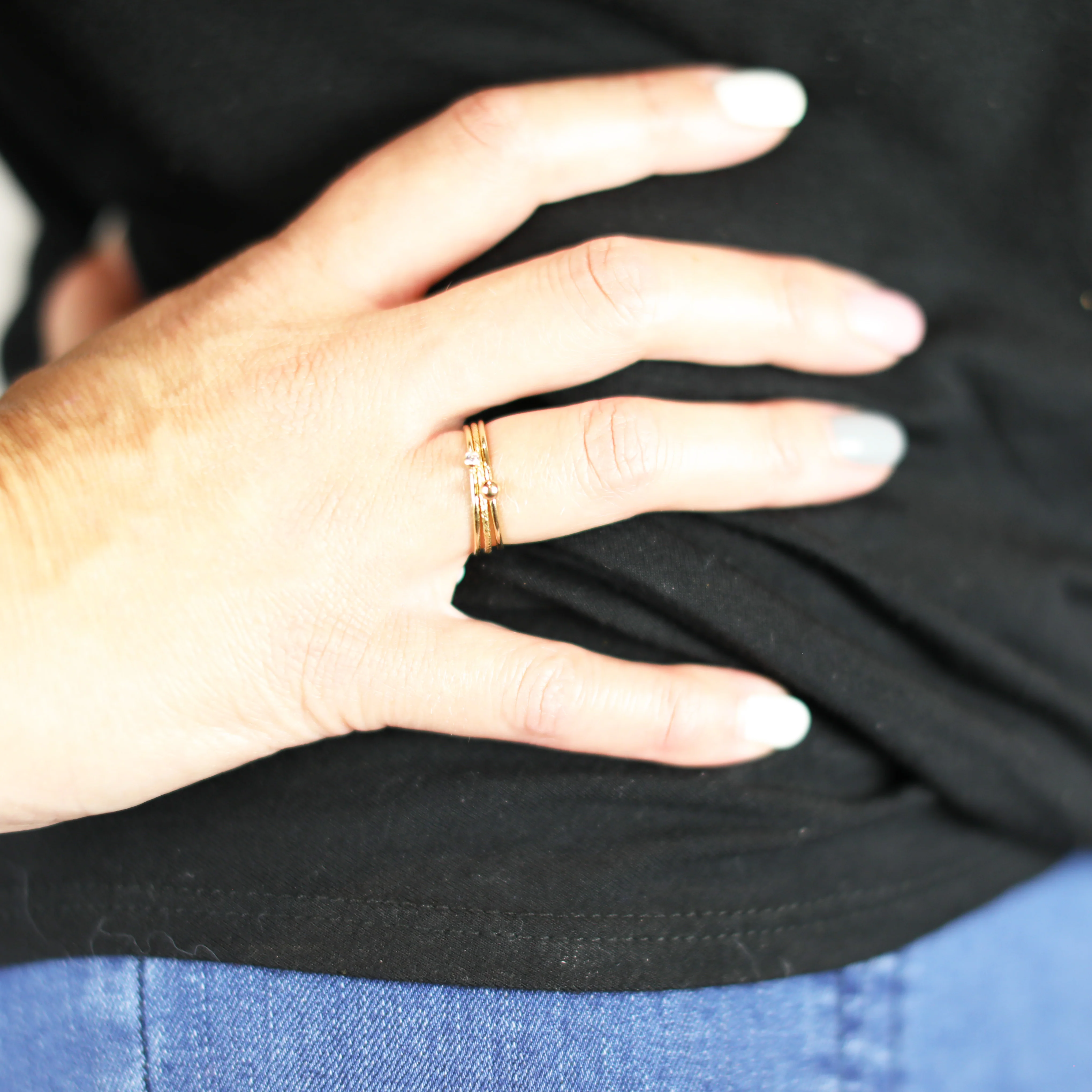 Water Ring - Gold - Image 4